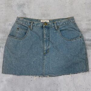 Vintage 90’s Diana Marco Jean Denim Mini Skirt
